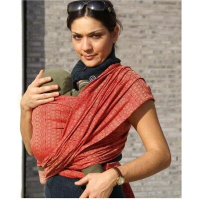 Didymos - Prima Rubin-mandarine - 3.70 m - Porte-bébé - Publicité Didymos - Prima Rubin-mandarine - 3.70 m - Porte-bébé - Publicité