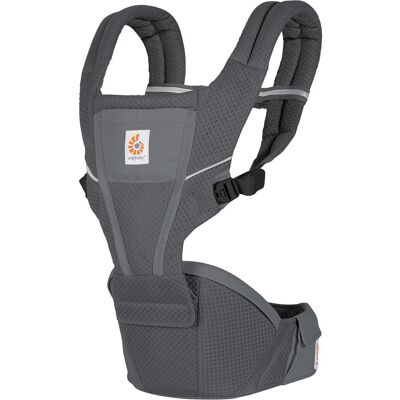 Ergobaby, Porte-bébé, Alta Hip Seat Carrier, gray - Publicité Ergobaby, Porte-bébé, Alta Hip Seat Carrier, gray - Publicité