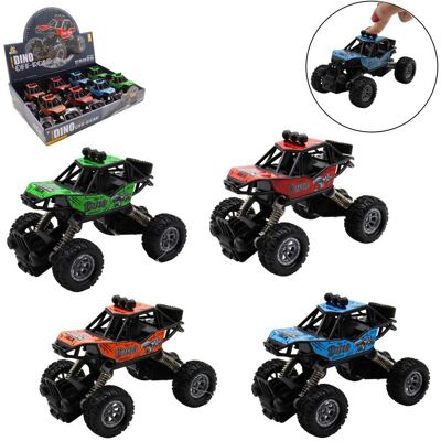 Magni, Poussette, Buggy Dino Climber off-Road 14cm mit Rückzug 4fach sortiert - Publicité Magni, Poussette, Buggy Dino Climber off-Road 14cm mit Rückzug 4fach sortiert - Publicité