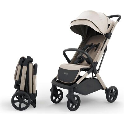 KinderKraft, Poussette, Compact Stroller NUBI 3 beige - Publicité KinderKraft, Poussette, Compact Stroller NUBI 3 beige - Publicité