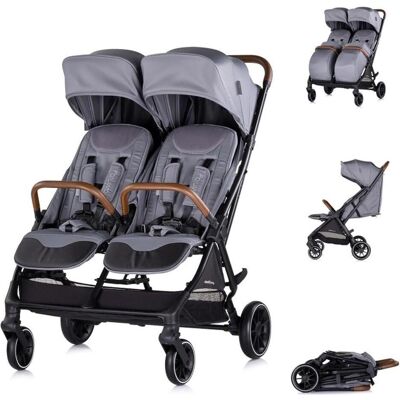Chipolino, Poussette, poussette jumelle Twinity (0 Mois - 4 Années) - Publicité Chipolino, Poussette, poussette jumelle Twinity (0 Mois - 4 Années) - Publicité