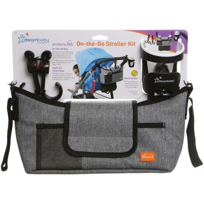 Sac de Poussette Dreambaby On-The-Go Gris - Accessoires de Voyage - Publicité Sac de Poussette Dreambaby On-The-Go Gris - Accessoires de Voyage - Publicité