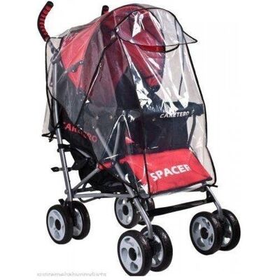Caretero, Poussette : accessoires, Housse de protection contre la pluie pour poussette – Taille universelle – Résistante aux - Publicité Caretero, Poussette : accessoires, Housse de protection contre la pluie pour poussette – Taille universelle – Résistante aux - Publicité
