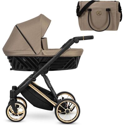 Kunert, Poussette, Ivento Premium Gold Caramel Macchiato 2 en 1 (0 Mois - 4 Années) - Publicité Kunert, Poussette, Ivento Premium Gold Caramel Macchiato 2 en 1 (0 Mois - 4 Années) - Publicité