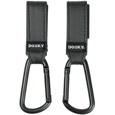 Dooky, Poussette : accessoires, Crochet pour poussette / Petit / Lot de 2 / Noir - Publicité Dooky, Poussette : accessoires, Crochet pour poussette / Petit / Lot de 2 / Noir - Publicité