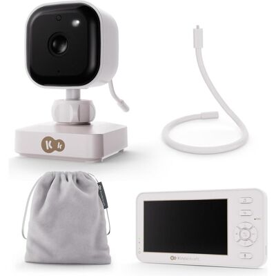 KinderKraft, Babyphone, Baby monitor NITEEYE TRAVEL white (Babyphone audio, Babyphone avec caméra, 300 m) - Publicité KinderKraft, Babyphone, Baby monitor NITEEYE TRAVEL white (Babyphone audio, Babyphone avec caméra, 300 m) - Publicité