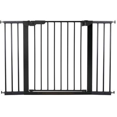 Baby Dan, Barrière de protection, Premier Safety Gate avec 6 extensions Noir 112-119.3 cm - Publicité Baby Dan, Barrière de protection, Premier Safety Gate avec 6 extensions Noir 112-119.3 cm - Publicité