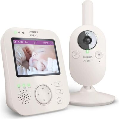 Philips Avent Baby Monitor SCD891/26 - Respiration, Temp, Vision Nocturne - Publicité Philips Avent Baby Monitor SCD891/26 - Respiration, Temp, Vision Nocturne - Publicité