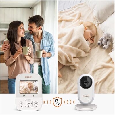 Siemens Gigaset, Babyphone, Bébé 300 Vidéo (300 m) - Publicité Siemens Gigaset, Babyphone, Bébé 300 Vidéo (300 m) - Publicité