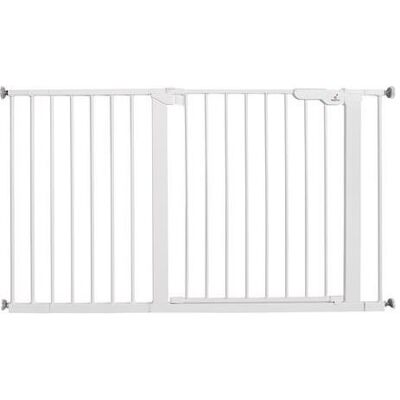 Baby Dan, Barrière de protection, Premier Safety Gate Extra Wide White 126-132.2 cm - Publicité Baby Dan, Barrière de protection, Premier Safety Gate Extra Wide White 126-132.2 cm - Publicité