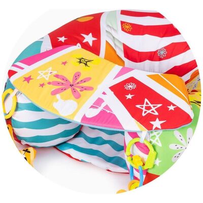 Chipolino, Coussin pour enfant, coussin pour bébé 2 en 1 (50 x 50 cm) - Publicité Chipolino, Coussin pour enfant, coussin pour bébé 2 en 1 (50 x 50 cm) - Publicité