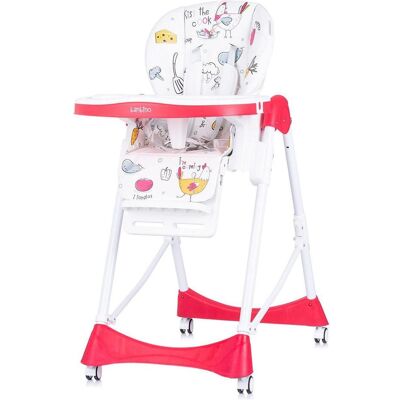 Chaise haute pour enfants Chipolino Bambino - Repose-pieds réglable ceinture de sécurité - Publicité Chaise haute pour enfants Chipolino Bambino - Repose-pieds réglable ceinture de sécurité - Publicité