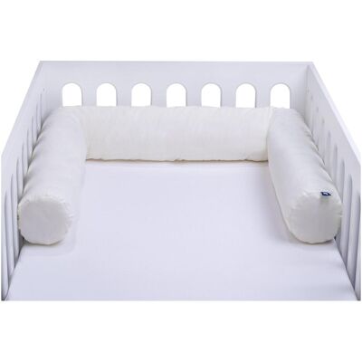 JULIUS ZÖLLNER Nid pour bébé - 180cm Blanc Protège-lit - Publicité JULIUS ZÖLLNER Nid pour bébé - 180cm Blanc Protège-lit - Publicité