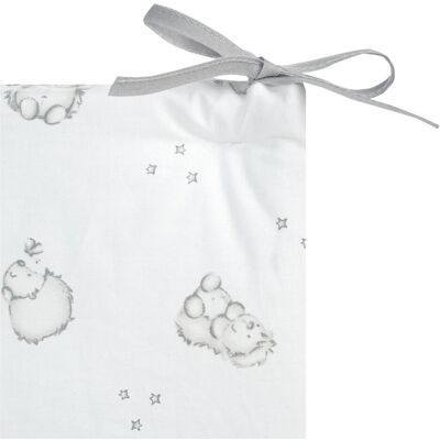 Nid de bébé Julius Zöllner - Igelchen Blanc - 180x35cm - Publicité Nid de bébé Julius Zöllner - Igelchen Blanc - 180x35cm - Publicité