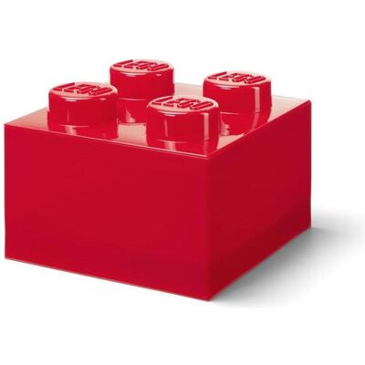 Lego Boîte de Rangement Rouge avec Couvercle - Organisateur de Jouets - Publicité Lego Boîte de Rangement Rouge avec Couvercle - Organisateur de Jouets - Publicité