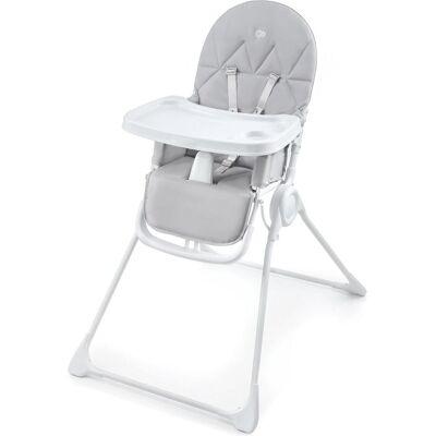 KinderKraft, Chaise haute, high chair BINCI light grey (Chaise haute) - Publicité KinderKraft, Chaise haute, high chair BINCI light grey (Chaise haute) - Publicité