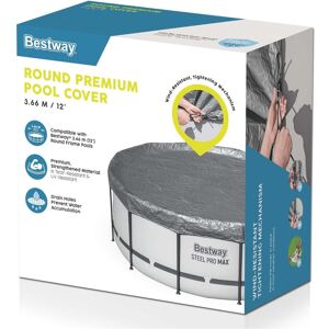 Bestway, Couverture de piscine, 58949 (370 cm) - Publicité Bestway, Couverture de piscine, 58949 (370 cm) - Publicité