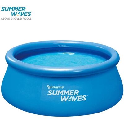 Piscine gonflable Summer Waves 366 x 76 cm avec filtre - Publicité Piscine gonflable Summer Waves 366 x 76 cm avec filtre - Publicité