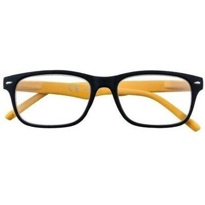 Zippo, Lunettes de lecture, Lunettes de lecture Noir Jaune +3.00 (+3) - Publicité Zippo, Lunettes de lecture, Lunettes de lecture Noir Jaune +3.00 (+3) - Publicité