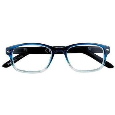 Lunettes de lecture ZIPPO - Bleu Sfumato - Monture en polycarbonate - Branches flexibles - Pour presbytie - Publicité Lunettes de lecture ZIPPO - Bleu Sfumato - Monture en polycarbonate - Branches flexibles - Pour presbytie - Publicité