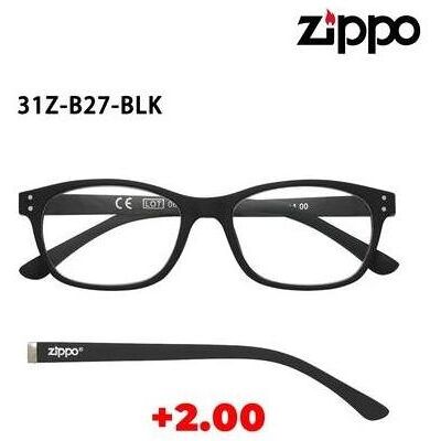 Zippo, Lunettes de lecture, 31Z-B27-BLK Lunettes de lecture (+2) - Publicité Zippo, Lunettes de lecture, 31Z-B27-BLK Lunettes de lecture (+2) - Publicité
