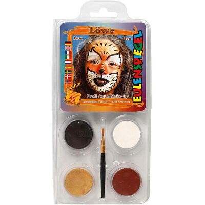 Set de Maquillage Eulenspiegel - Lion, Couleurs Assorties - Publicité Set de Maquillage Eulenspiegel - Lion, Couleurs Assorties - Publicité
