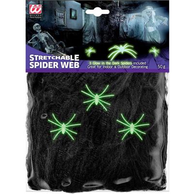 Windmann - 54011 - Noir - 3 Araignées - Accessoire Halloween - Publicité Windmann - 54011 - Noir - 3 Araignées - Accessoire Halloween - Publicité
