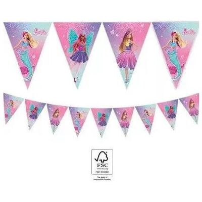 Magni Bannière de drapeau Barbie Fantasy (1 pcs) - Publicité Magni Bannière de drapeau Barbie Fantasy (1 pcs) - Publicité