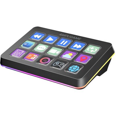 Fifine Ampligame D6 Contrôleur de Streaming - Deck de Streaming - Noir - Publicité Fifine Ampligame D6 Contrôleur de Streaming - Deck de Streaming - Noir - Publicité