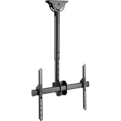 Techly Support long pour plafond télescopique (Plafond), Support pour projecteur, Noir - Publicité Techly Support long pour plafond télescopique (Plafond), Support pour projecteur, Noir - Publicité