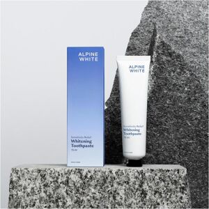 ALPINE WHITE Dentifrice Éclaircissant & Soin Sensitivity Re - Dentifrice pour dents sensibles - Publicité ALPINE WHITE Dentifrice Éclaircissant & Soin Sensitivity Re - Dentifrice pour dents sensibles - Publicité