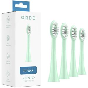 Ordo, Tête de brosse à dents, Têtes de brosse Sonic+, 4 pièces, vert (4x) - Publicité Ordo, Tête de brosse à dents, Têtes de brosse Sonic+, 4 pièces, vert (4x) - Publicité