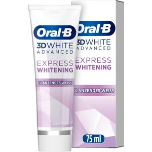 Oral-B, Dentifrice, 3D White Professional Blanchiment express (75 ml) - Publicité Oral-B, Dentifrice, 3D White Professional Blanchiment express (75 ml) - Publicité