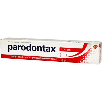 Parodontax, Dentifrice, Classic (75 ml) - Publicité Parodontax, Dentifrice, Classic (75 ml) - Publicité