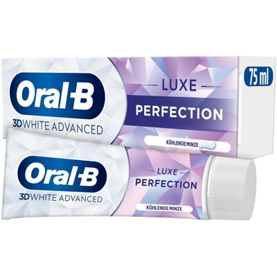 Oral-B, Dentifrice, 3D White Professional Express Whitening (75 ml) - Publicité Oral-B, Dentifrice, 3D White Professional Express Whitening (75 ml) - Publicité