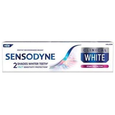 Sensodyne, Dentifrice, Clinical White Stain Protector Toothpaste 75ml (75 ml) - Publicité Sensodyne, Dentifrice, Clinical White Stain Protector Toothpaste 75ml (75 ml) - Publicité