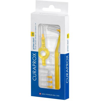 Curaprox Prime start rager 09 jaune - Brosse à dents - Publicité Curaprox Prime start rager 09 jaune - Brosse à dents - Publicité