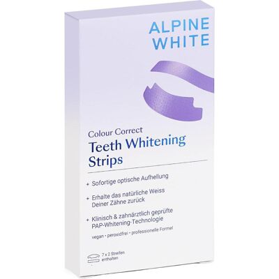 Alpine White, Blanchiment des dents, Whitening Strips (Bandelettes de blanchiment) - Publicité Alpine White, Blanchiment des dents, Whitening Strips (Bandelettes de blanchiment) - Publicité