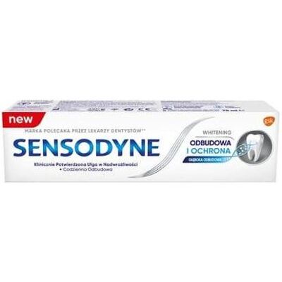 Sensodyne, Dentifrice, Repair And Protect Whitening Toothpaste 75ml (75 ml) - Publicité Sensodyne, Dentifrice, Repair And Protect Whitening Toothpaste 75ml (75 ml) - Publicité