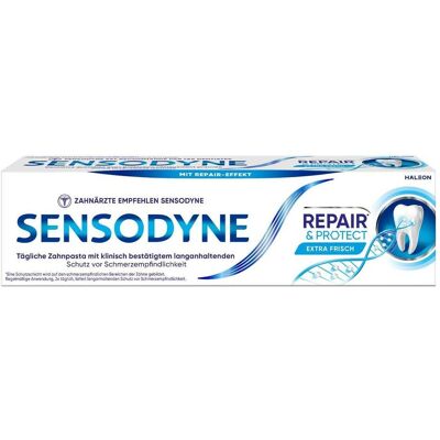 Sensodyne, Dentifrice, Repair & Protect (75 ml) - Publicité Sensodyne, Dentifrice, Repair & Protect (75 ml) - Publicité