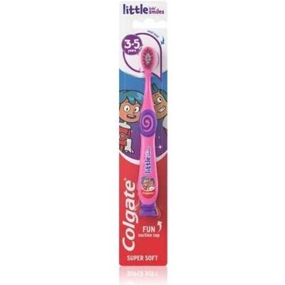Colgate, Brosse à dents manuelle, Brosse à dents Little Kids Smiles 3-5 ans - 1 pc (Souple, 1x) - Publicité Colgate, Brosse à dents manuelle, Brosse à dents Little Kids Smiles 3-5 ans - 1 pc (Souple, 1x) - Publicité