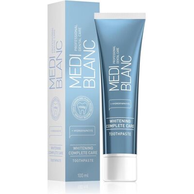 Mediblanc, Dentifrice, - Whitening Complete Care Toothpaste 100 ml (100 ml) - Publicité Mediblanc, Dentifrice, - Whitening Complete Care Toothpaste 100 ml (100 ml) - Publicité