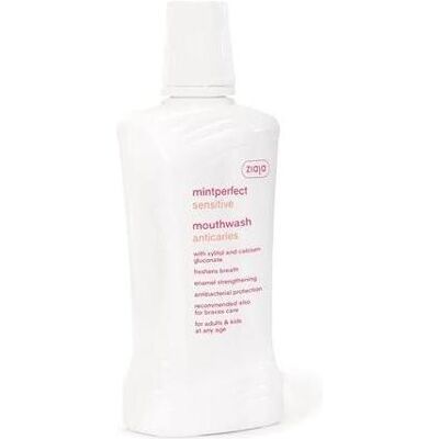 Ziaja, Bain de bouche, Mintperfekt Sensitiv płyn stomatologiczny przeciwpróchniczy 500ml (500 ml, Bains de bouche, Rince-bouche) - Publicité Ziaja, Bain de bouche, Mintperfekt Sensitiv płyn stomatologiczny przeciwpróchniczy 500ml (500 ml, Bains de bouche, Rince-bouche) - Publicité