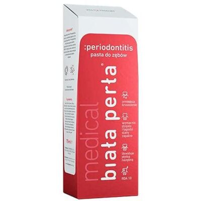 White Pearl, Déodorant, Periodontis Healthy Gums Pâte dentifrice 75Ml (75 ml) - Publicité White Pearl, Déodorant, Periodontis Healthy Gums Pâte dentifrice 75Ml (75 ml) - Publicité