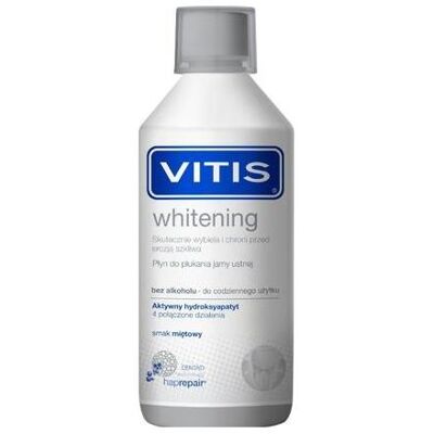Dentaid, Bain de bouche, Vitis Whitening Mouthwash 500ml (500 ml, Bains de bouche) - Publicité Dentaid, Bain de bouche, Vitis Whitening Mouthwash 500ml (500 ml, Bains de bouche) - Publicité