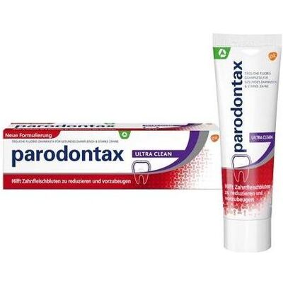 Parodontax Ultra Clean Dentifrice - Soin des Gencives - Publicité Parodontax Ultra Clean Dentifrice - Soin des Gencives - Publicité
