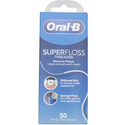 Fil Dentaire Oral-B Super Floss - Publicité Fil Dentaire Oral-B Super Floss - Publicité