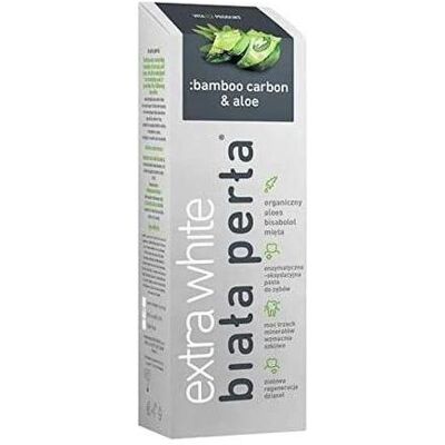 Dentifrice à la Cendre de Bambou et Aloe Vera - Blanchiment Naturel 75ml - Publicité Dentifrice à la Cendre de Bambou et Aloe Vera - Blanchiment Naturel 75ml - Publicité