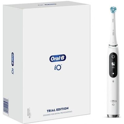 Splat, Tête de brosse à dents, Szczoteczka Oral-B iO Series 9 Trial Edition White Alabaster WHITEBOX (dla stomatologów) - Publicité Splat, Tête de brosse à dents, Szczoteczka Oral-B iO Series 9 Trial Edition White Alabaster WHITEBOX (dla stomatologów) - Publicité