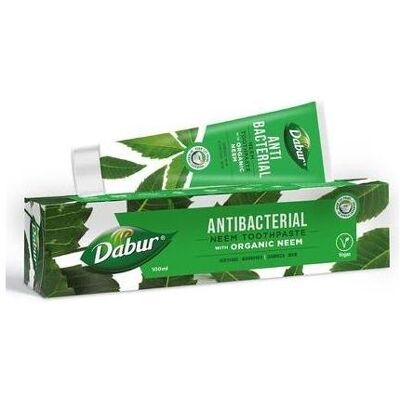 Dentifrice Bio Neem Dabur - Dentifrice, Ingrédients Naturels, Antibactérien - Publicité Dentifrice Bio Neem Dabur - Dentifrice, Ingrédients Naturels, Antibactérien - Publicité